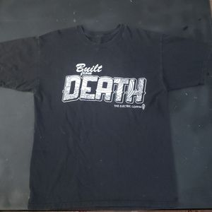 The electric coffin graphic tee